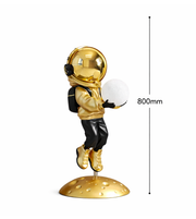 ASTRO GLOW SCULPTURAL FLOOR LAMP