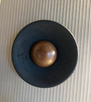 SOLAR GLOW ROUND WALL LAMP