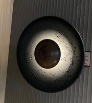 SOLAR GLOW ROUND WALL LAMP