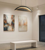 Modern luminous arch pendant light from Daya Worldwide, featuring a sleek linear design suitable for contemporary decor.